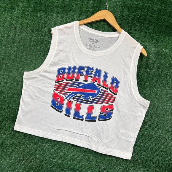 NFL AFC East Buffalo Bills Cropped Tank Size Extra Large - Picture 3 of 4